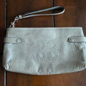 Coach wristlet, grey